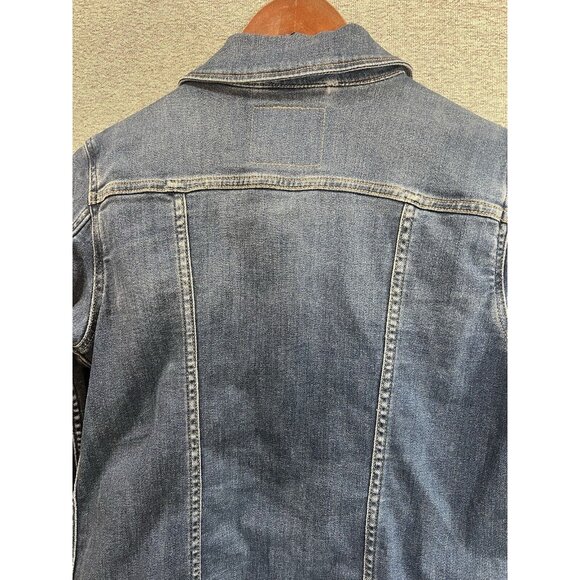 Levi's Women's Original Trucker Denim Jacket Size Medium Blue Jean Jacket - Picture 9 of 14